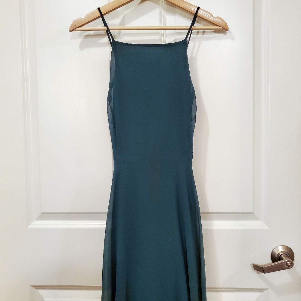 Lulu's Dark Green Mythical Kind of Love Maxi Dress - Picture 4 of 9